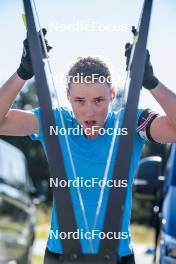 05.09.2024, Font-Romeu, France (FRA): Hanna Oeberg (SWE) - Biathlon summer training, Font-Romeu (FRA). www.nordicfocus.com. © Authamayou/NordicFocus. Every downloaded picture is fee-liable.