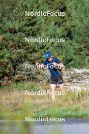 05.09.2024, Font-Romeu, France (FRA): Martin Ponsiluoma (SWE) - Biathlon summer training, Font-Romeu (FRA). www.nordicfocus.com. © Authamayou/NordicFocus. Every downloaded picture is fee-liable.