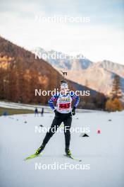 09.11.2024, Bessans, France (FRA): Oceane Michelon (FRA) - Biathlon summer training, Bessans (FRA). www.nordicfocus.com. © Authamayou/NordicFocus. Every downloaded picture is fee-liable.