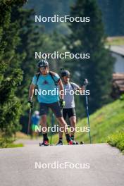 31.07.2024, Lavaze, Italy (ITA): Emilien Claude (FRA) - Biathlon summer training, Lavaze (ITA). www.nordicfocus.com. © Barbieri/NordicFocus. Every downloaded picture is fee-liable.