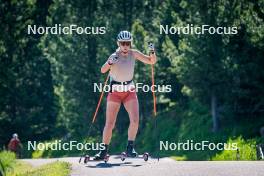 27.06.2024, Lavaze, Italy (ITA): Karoline Offigstad  Knotten (NOR) - Biathlon summer training, Lavaze (ITA). www.nordicfocus.com. © Barbieri/NordicFocus. Every downloaded picture is fee-liable.