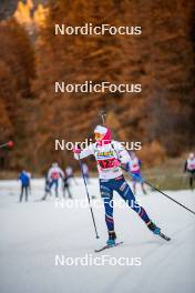 09.11.2024, Bessans, France (FRA): Célia Henaff (FRA) - Biathlon summer training, Bessans (FRA). www.nordicfocus.com. © Authamayou/NordicFocus. Every downloaded picture is fee-liable.