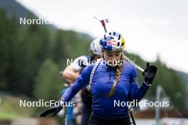 26.08.2024, Martell, Italy (ITA): Dorothea Wierer of Italy - Biathlon summer training, Martell (ITA). www.nordicfocus.com. © Vanzetta/NordicFocus. Every downloaded picture is fee-liable.