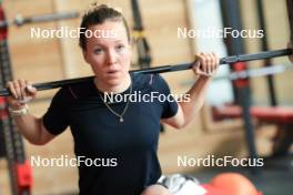 12.06.2024, Premanon, France (FRA): Oceane Michelon (FRA) - Biathlon summer training, Premanon (FRA). www.nordicfocus.com. © Manzoni/NordicFocus. Every downloaded picture is fee-liable.