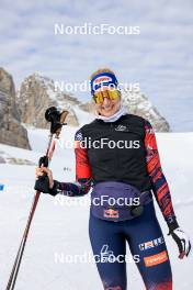 14.10.2024, Ramsau am Dachstein, Austria (AUT): Lisa Theresa Hauser (AUT) - Biathlon summer training, Dachsteinglacier, Ramsau am Dachstein (AUT). www.nordicfocus.com. © Manzoni/NordicFocus. Every downloaded picture is fee-liable.