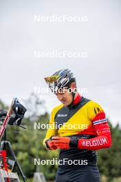 20.09.2024, Font-Romeu, France (FRA): Florent Claude (BEL) - Biathlon summer training, Font-Romeu (FRA). www.nordicfocus.com. © Authamayou/NordicFocus. Every downloaded picture is fee-liable.