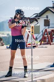 31.07.2024, Lavaze, Italy (ITA): Anna Juppe (AUT) - Biathlon summer training, Lavaze (ITA). www.nordicfocus.com. © Barbieri/NordicFocus. Every downloaded picture is fee-liable.