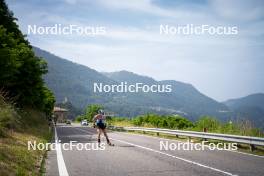 20.06.2024, Lavaze, Italy (ITA): Dorothea Wierer (ITA) - Biathlon summer training, Lavaze (ITA). www.nordicfocus.com. © Vanzetta/NordicFocus. Every downloaded picture is fee-liable.