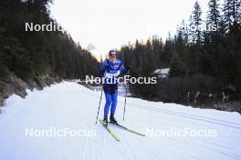 07.11.2024, Davos, Switzerland (SUI): Lisa Theresa Hauser (AUT) - Biathlon training, snowfarming track, Davos (SUI). www.nordicfocus.com. © Manzoni/NordicFocus. Every downloaded picture is fee-liable.