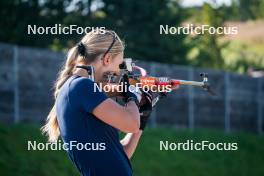 31.07.2024, Lavaze, Italy (ITA): Anna Gandler (AUT) - Biathlon summer training, Lavaze (ITA). www.nordicfocus.com. © Barbieri/NordicFocus. Every downloaded picture is fee-liable.