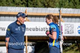 05.09.2024, Font-Romeu, France (FRA): Jean-Marc Chabloz (SUI), Coach Team Sweden - Biathlon summer training, Font-Romeu (FRA). www.nordicfocus.com. © Authamayou/NordicFocus. Every downloaded picture is fee-liable.