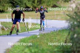 10.09.2024, Lenzerheide, Switzerland (SUI): Taras Lesiuk (UKR) - Biathlon summer training, Lenzerheide (SUI). www.nordicfocus.com. © Manzoni/NordicFocus. Every downloaded picture is fee-liable.