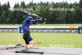 02.07.2024, Premanon, France (FRA): Oscar Lombardot (FRA) - Biathlon summer training, Premanon (FRA). www.nordicfocus.com. © Manzoni/NordicFocus. Every downloaded picture is fee-liable.