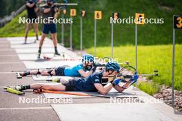 06.06.2024, Lavaze, Italy (ITA): Martin Ponsiluoma (SWE) - Biathlon summer training, Lavaze (ITA). www.nordicfocus.com. © Barbieri/NordicFocus. Every downloaded picture is fee-liable.