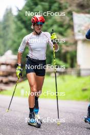 30.09.2024, Lavaze, Italy (ITA): Lisa Vittozzi (ITA) - Biathlon summer training, Lavaze (ITA). www.nordicfocus.com. © Barbieri/NordicFocus. Every downloaded picture is fee-liable.