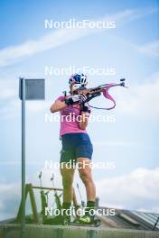 06.08.2024, Lavaze, Italy (ITA): Anna Gandler (AUT) - Biathlon summer training, Lavaze (ITA). www.nordicfocus.com. © Barbieri/NordicFocus. Every downloaded picture is fee-liable.