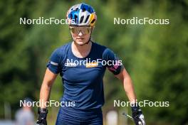 31.07.2024, Lavaze, Italy (ITA): Anna Gandler (AUT) - Biathlon summer training, Lavaze (ITA). www.nordicfocus.com. © Barbieri/NordicFocus. Every downloaded picture is fee-liable.