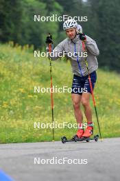 02.07.2024, Premanon, France (FRA): Emilien Jacquelin (FRA) - Biathlon summer training, Premanon (FRA). www.nordicfocus.com. © Manzoni/NordicFocus. Every downloaded picture is fee-liable.