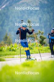 15.06.2024, Lavaze, Italy (ITA): Jesper Nelin (SWE) - Biathlon summer training, Lavaze (ITA). www.nordicfocus.com. © Barbieri/NordicFocus. Every downloaded picture is fee-liable.