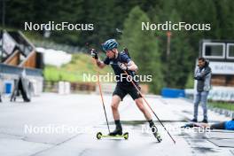 26.08.2024, Martell, Italy (ITA): Lukas Hofer (ITA) - Biathlon summer training, Martell (ITA). www.nordicfocus.com. © Vanzetta/NordicFocus. Every downloaded picture is fee-liable.