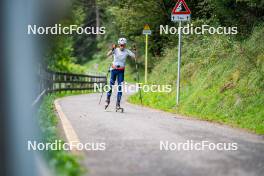 30.09.2024, Lavaze, Italy (ITA): Michela Carrara (ITA) - Biathlon summer training, Lavaze (ITA). www.nordicfocus.com. © Barbieri/NordicFocus. Every downloaded picture is fee-liable.