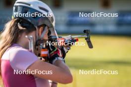 31.07.2024, Lavaze, Italy (ITA): Tamara Steiner (AUT) - Biathlon summer training, Lavaze (ITA). www.nordicfocus.com. © Barbieri/NordicFocus. Every downloaded picture is fee-liable.