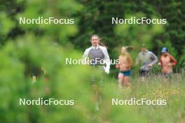 11.06.2024, Premanon, France (FRA): Justine Braisaz-Bouchet (FRA) - Biathlon summer training, Premanon (FRA). www.nordicfocus.com. © Manzoni/NordicFocus. Every downloaded picture is fee-liable.