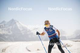 19.06.2024, Tignes, France (FRA): Gilonne Guigonnat (FRA) - Biathlon summer training, Tignes (FRA). www.nordicfocus.com. © Authamayou/NordicFocus. Every downloaded picture is fee-liable.