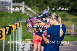 31.07.2024, Lavaze, Italy (ITA): Anna Gandler (AUT) - Biathlon summer training, Lavaze (ITA). www.nordicfocus.com. © Barbieri/NordicFocus. Every downloaded picture is fee-liable.