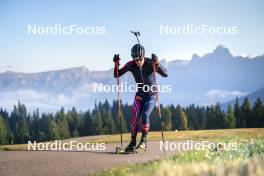 22.10.2024, Lavaze, Italy (ITA): Johannes Dale-Skjevdal (NOR) - Biathlon summer training, Lavaze (ITA). www.nordicfocus.com. © Vanzetta/NordicFocus. Every downloaded picture is fee-liable.