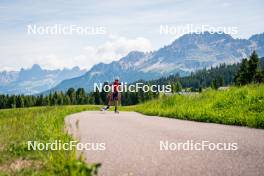 28.06.2024, Lavaze, Italy (ITA): Ingrid Landmark Tandrevold (NOR) - Biathlon summer training, Lavaze (ITA). www.nordicfocus.com. © Barbieri/NordicFocus. Every downloaded picture is fee-liable.