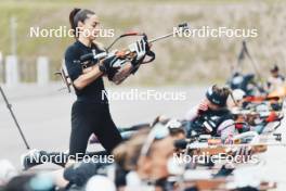 19.05.2024, Forni Avoltri, Italy (ITA): Lisa Vittozzi (ITA) - Biathlon summer training, Forni Avoltri (ITA). www.nordicfocus.com. © Del Fabbro/NordicFocus. Every downloaded picture is fee-liable.