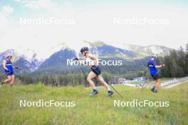 15.07.2024, Lenzerheide, Switzerland (SUI): Grace Castonguay (USA) - Biathlon summer training, Lenzerheide (SUI). www.nordicfocus.com. © Manzoni/NordicFocus. Every downloaded picture is fee-liable.