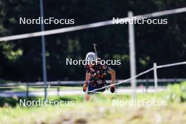 15.07.2024, Lenzerheide, Switzerland (SUI): Maxime Germain (USA) - Biathlon summer training, Lenzerheide (SUI). www.nordicfocus.com. © Manzoni/NordicFocus. Every downloaded picture is fee-liable.