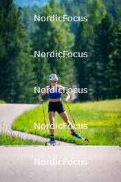 28.06.2024, Lavaze, Italy (ITA): Juni Arnekleiv (NOR) - Biathlon summer training, Lavaze (ITA). www.nordicfocus.com. © Barbieri/NordicFocus. Every downloaded picture is fee-liable.