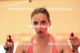 11.06.2024, Premanon, France (FRA): Julia Simon (FRA) - Biathlon summer training, Premanon (FRA). www.nordicfocus.com. © Manzoni/NordicFocus. Every downloaded picture is fee-liable.