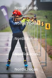 27.09.2024, Lavaze, Italy (ITA): Lisa Vittozzi (ITA) - Biathlon summer training, Lavaze (ITA). www.nordicfocus.com. © Barbieri/NordicFocus. Every downloaded picture is fee-liable.