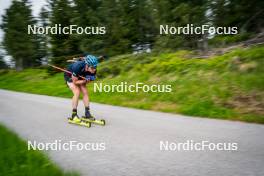 15.06.2024, Lavaze, Italy (ITA): Martin Ponsiluoma (SWE) - Biathlon summer training, Lavaze (ITA). www.nordicfocus.com. © Barbieri/NordicFocus. Every downloaded picture is fee-liable.