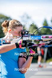 05.09.2024, Font-Romeu, France (FRA): Hanna Oeberg (SWE) - Biathlon summer training, Font-Romeu (FRA). www.nordicfocus.com. © Authamayou/NordicFocus. Every downloaded picture is fee-liable.