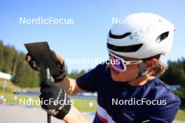 18.07.2024, Lenzerheide, Switzerland (SUI): Campbell Wright (NZL) - Biathlon summer training, Lenzerheide (SUI). www.nordicfocus.com. © Manzoni/NordicFocus. Every downloaded picture is fee-liable.