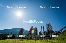 28.06.2024, Lavaze, Italy (ITA): Ingrid Landmark Tandrevold (NOR) - Biathlon summer training, Lavaze (ITA). www.nordicfocus.com. © Barbieri/NordicFocus. Every downloaded picture is fee-liable.