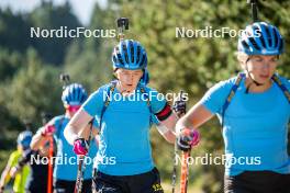 02.09.2024, Font-Romeu, France (FRA): Anna Karin Heijdenberg (SWE) - Biathlon summer training, Font-Romeu (FRA). www.nordicfocus.com. © Authamayou/NordicFocus. Every downloaded picture is fee-liable.