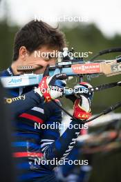 15.06.2024, Correncon-en-Vercors, France (FRA): Oscar Lombardot (FRA) - Biathlon summer training, Correncon-en-Vercors (FRA). www.nordicfocus.com. © Joly/NordicFocus. Every downloaded picture is fee-liable.