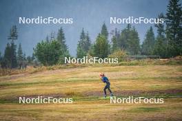 27.09.2024, Lavaze, Italy (ITA): Lisa Vittozzi (ITA) - Biathlon summer training, Lavaze (ITA). www.nordicfocus.com. © Barbieri/NordicFocus. Every downloaded picture is fee-liable.