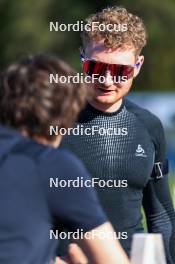 20.05.2024, Lenzerheide, Switzerland (SUI): Sebastian Stalder (SUI) - Biathlon summer training, Lenzerheide (SUI). www.nordicfocus.com. © Manzoni/NordicFocus. Every downloaded picture is fee-liable.