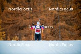 09.11.2024, Bessans, France (FRA): Oceane Michelon (FRA) - Biathlon summer training, Bessans (FRA). www.nordicfocus.com. © Authamayou/NordicFocus. Every downloaded picture is fee-liable.