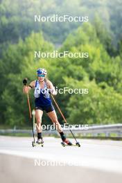 20.06.2024, Lavaze, Italy (ITA): Dorothea Wierer (ITA) - Biathlon summer training, Lavaze (ITA). www.nordicfocus.com. © Vanzetta/NordicFocus. Every downloaded picture is fee-liable.