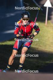 21.10.2024, Lavaze, Italy (ITA): Juni Arnekleiv (NOR) - Biathlon summer training, Lavaze (ITA). www.nordicfocus.com. © Vanzetta/NordicFocus. Every downloaded picture is fee-liable.