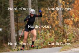 13.10.2024, Ramsau am Dachstein, Austria (AUT): Amy Baserga (SUI) - Biathlon summer training, Ramsau am Dachstein (AUT). www.nordicfocus.com. © Manzoni/NordicFocus. Every downloaded picture is fee-liable.