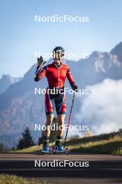 21.10.2024, Lavaze, Italy (ITA): Juni Arnekleiv (NOR) - Biathlon summer training, Lavaze (ITA). www.nordicfocus.com. © Vanzetta/NordicFocus. Every downloaded picture is fee-liable.